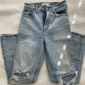 Abercrombie 90s ultra high waisted jeans